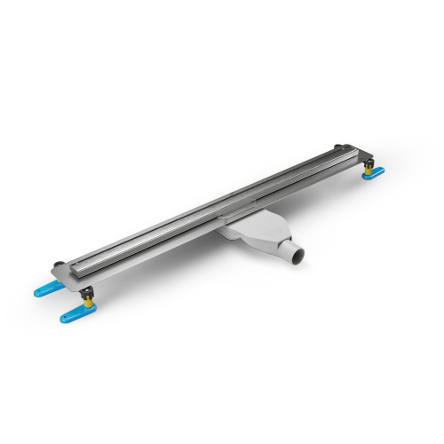 Душевой лоток New Trendy CHROME BRUSHED OL-0088 напольный