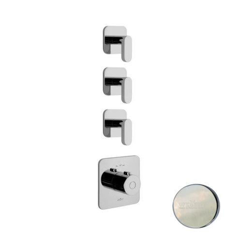 Смеситель для ванны и душа Webert Living LV971502345 настенный никель с термостатом - фото 2