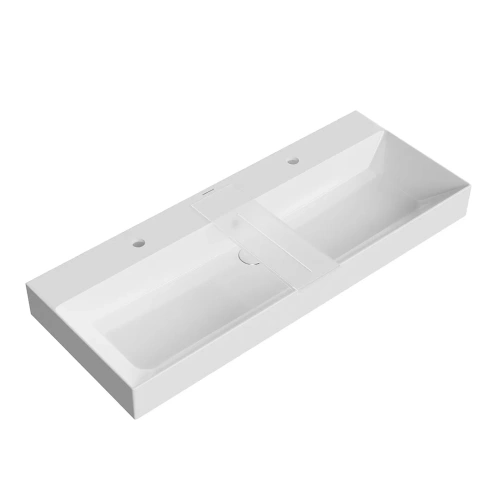 Раковина керамическая Kerama Marazzi GRANDE GR.wb.120.2 119х48 подвесная цвет белый