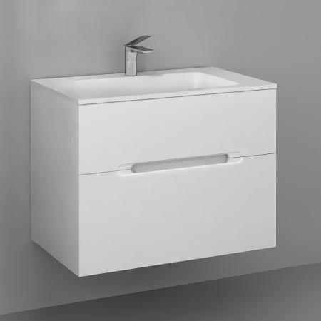 Тумба под раковину Jorno MODUL Mоl.01.77/P/W 77х45х58 - фото 2