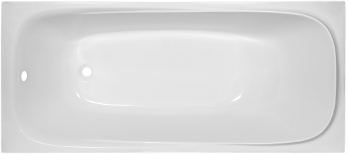 Ванна акриловая C-Bath CBQ012001 170х75 пристенная прямоугольная