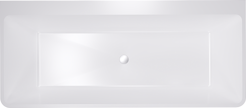 Ванна из искусственного камня Timo ERIKA ERIKA1700 170х75 пристенная прямоугольная