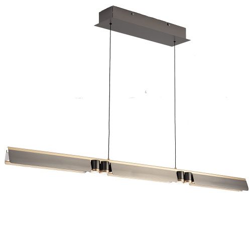 Светильник подвесной iLedex Vision (Висион) 9309D-1200-2 GR+BK