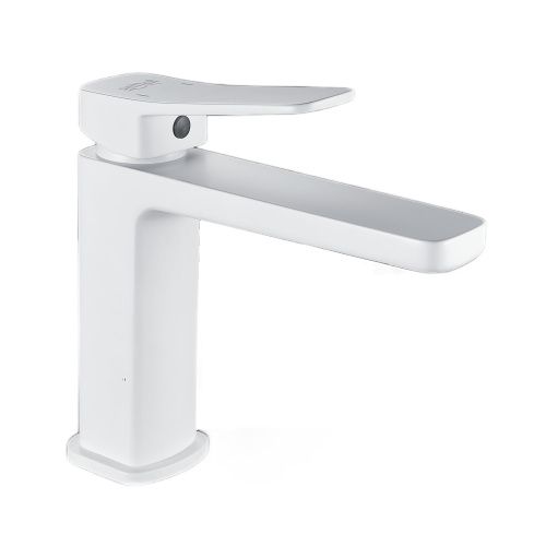 Смеситель Raffine F0199C на раковину белый