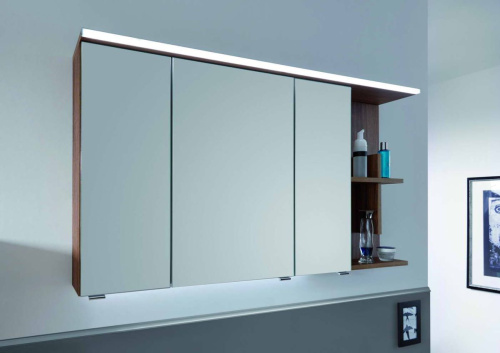 Зеркало-шкаф Puris Purefaction SET42121R(180) 120х15х66 подвесной цвет дуб чарлстон