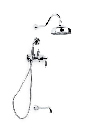 Смеситель Boheme Tradizionale Cromo 268-BLC встраиваемый в стену хром