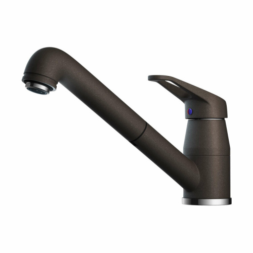 Смеситель для кухни Omoikiri Tateyama-S 4994135 на раковину/столешницу темный шоколад