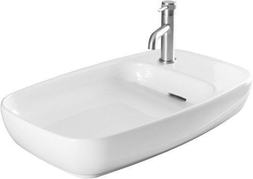 Раковина керамическая Allen Brau Liberty 4.32012.20 70х43 накладная цвет белый