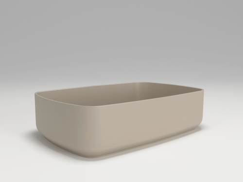 Раковина Plumberia Selection Nove 48 см NOVE SOFT CT накладная цвет бежевый