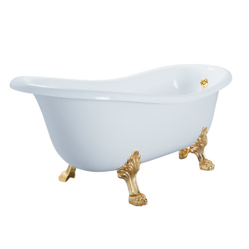 Ванна из искусственного мрамора Migliore MILADY 26240 185х82 отдельностоящая