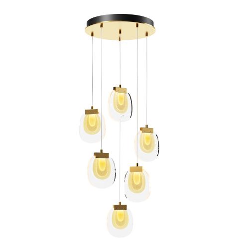 Светильник подвесной Maytoni Biology Modern MOD367PL-L18BBSK