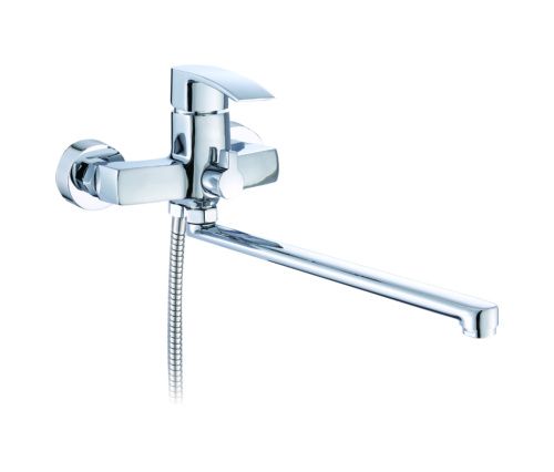 Смеситель для ванны D-Lin D147365 настенный хром