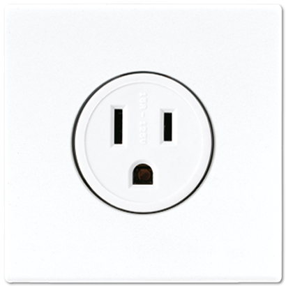 Розетка NEMA 5-20R Jung Serie LS (Серие ЛС) LS521-15WW