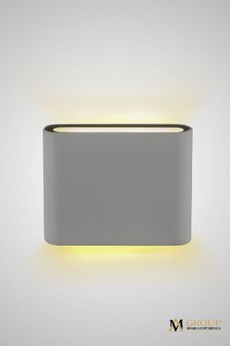 Уличный настенный светильник AM Group Am243 AM243-2X5W WH 4000K
