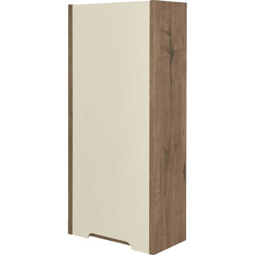 Шкаф Aquaton Оливия 1A254703OLVGL 35х20х80 подвесной цвет дуб веллингтон