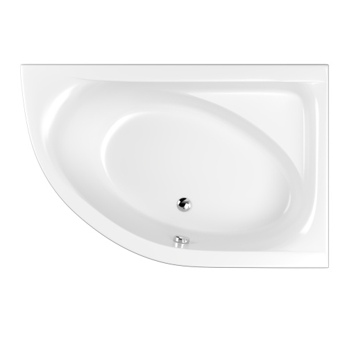 Ванна акриловая Whitecross AQUARELLA 0109.170110.100 170х110 пристенная асимметричная