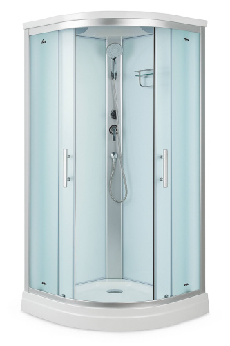 Душевая кабина Timo Standart T-6601PDS 100х100 четверть круга с крышей