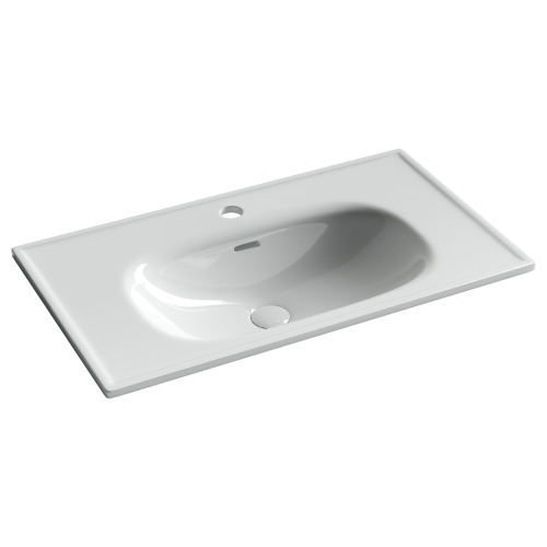 Раковина Ceramica Nova SABO 80 см CN13002 накладная цвет белый