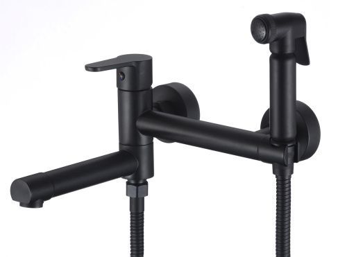 Смеситель для биде Savol S-FXQ010H настенный черный