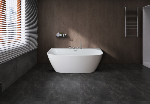 Ванна акриловая Esbano San Marino-SM ESVASANMSM 170х80 отдельностоящая овальная с каркасом