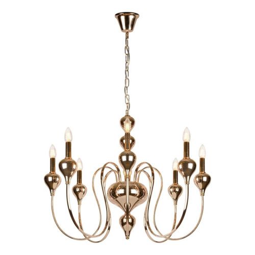 Люстра подвесная iLamp Lady (Лады) 88003-8 GD