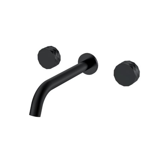 Смеситель для раковины Boheme Stick 152-2-B.1 встраиваемый в стену черный