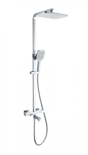 Душевая стойка Wonzon & Woghand Stay WW-B3026-T1-CR настенная цвет хром