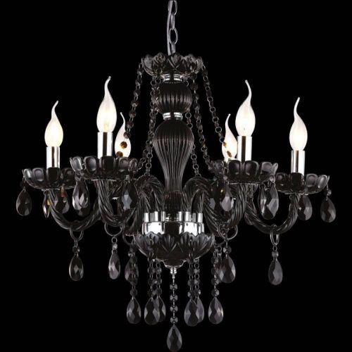 Люстра подвесная Arte Lamp Teatro (Театро) A3964LM-6BK