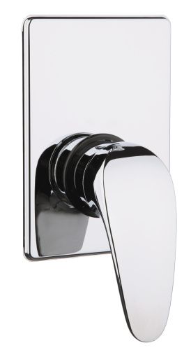 Смеситель для ванны и душа Fiore 32CR1302 встраиваемый в стену хром с термостатом