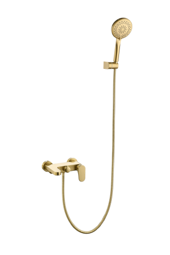 Смеситель Boheme Spectre 453-MG настенный золото матовое