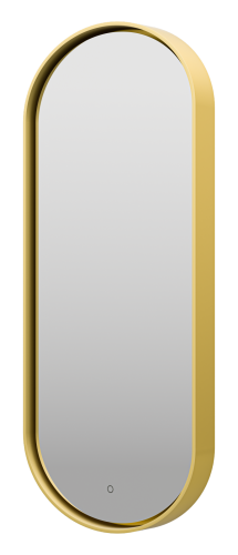Зеркало в ванную Brevita Saturn SAT-Dro1-050-gold 50х115