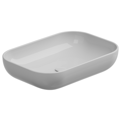 Раковина GSG Ceramic Design Easy 60см EALAVRE60000 накладная цвет белый