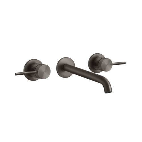 Смеситель для раковины Gessi Gessi316 54394#707 встраиваемый в стену черный (внешняя часть)