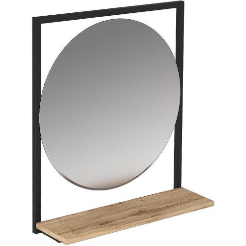 Зеркало в ванную 1MarKa Grunge loft Ц0000007991 60х70 цвет дуб вотан