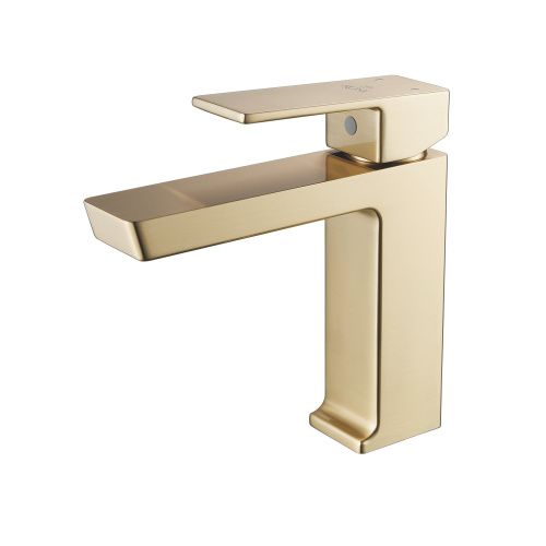 Смеситель Rose R1801G-1 на раковину золото