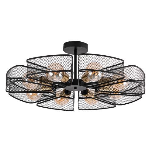 Люстра на штанге Arte Lamp Maasym (Маасым) A7044PL-8BK