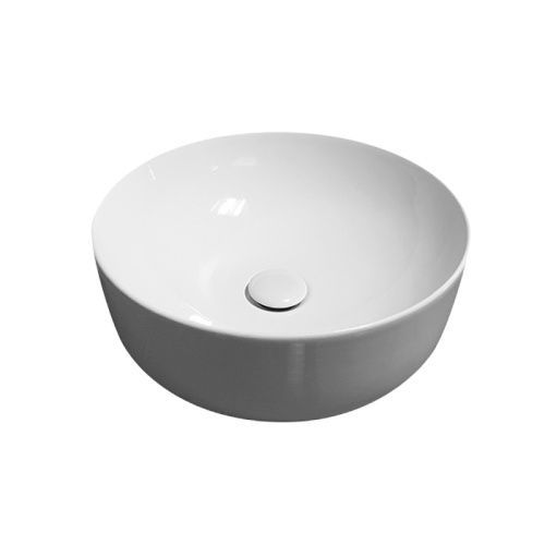 Раковина керамическая Kerasan Nolita 35 см 534501 накладная цвет белый без отверстий под смеситель