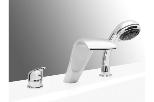 Смеситель ASD Garda Гл000015111 на борт ванны хром