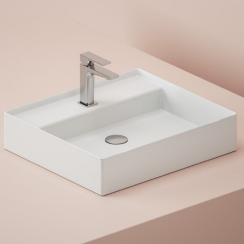 Раковина Artceram Scalino 55 см SCL007 01 00 накладная/подвесная цвет белый