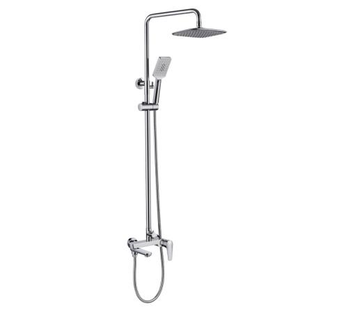 Душевая стойка Bravat ARDEN F6351385CP-A1-RUS настенная цвет хром Душевая стойка Bravat ARDEN F6351385CP-A1-RUS настенная цвет хром