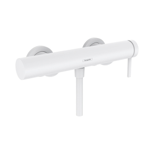 Смеситель Hansgrohe Finoris 76620700 настенный белый матовый без термостата