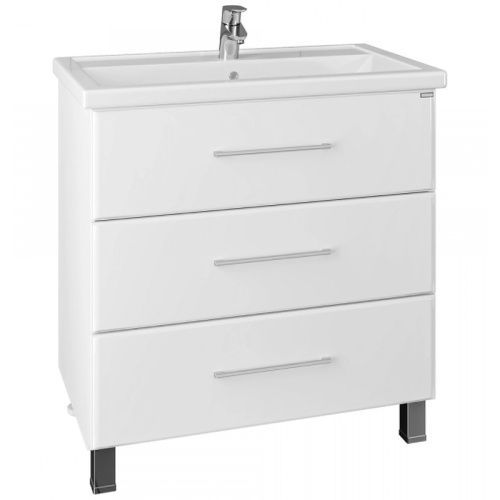 Тумба под раковину СанТа Омега 207006 77х43х77 напольная цвет белый