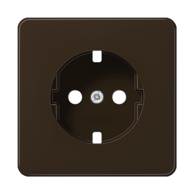 Розетка штепсельная Jung Serie CD (Серие ЦД) CD1520BFPLBR