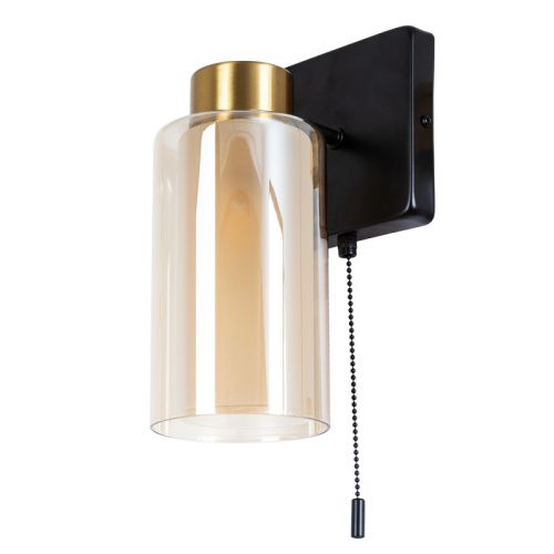 Бра Arte Lamp Leo (Лео) A7027AP-1BK