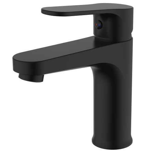 Смеситель Azario Elvis AZ-WWK168155PA на раковину черный матовый