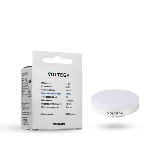 Лампочка светодиодная Voltega GX53 12W 7775