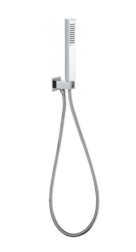 Душевой гарнитур Fiore Kube 30BB8785 цвет белый матовый Душевой гарнитур Fiore Kube 30BB8785 цвет белый матовый