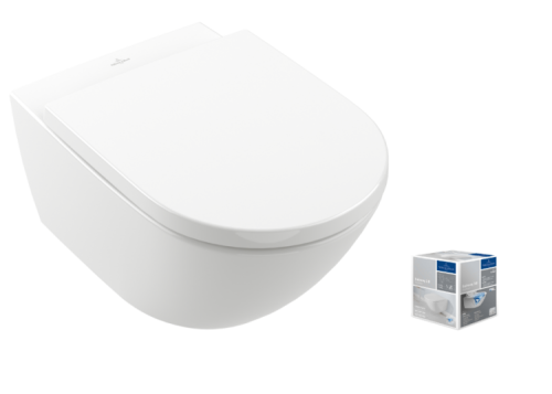 Унитаз Villeroy Boch Subway 3.0 4670TSR1 подвесной