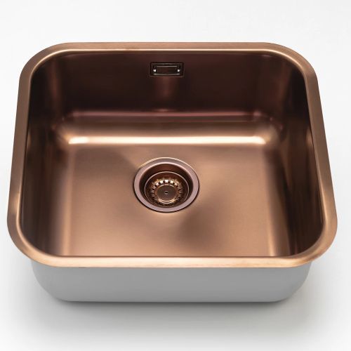 Кухонная мойка Grandex Aqua SELECT 49 2003342 50х45 цвет медь поверхность матовая