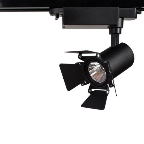 Трековый светодиодный светильник Arte Lamp Track Lights (Трацк Лигхтс) A6709PL-1BK